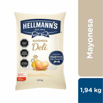¿Que tiene la mayonesa vegana Hellmann&#8217;s?