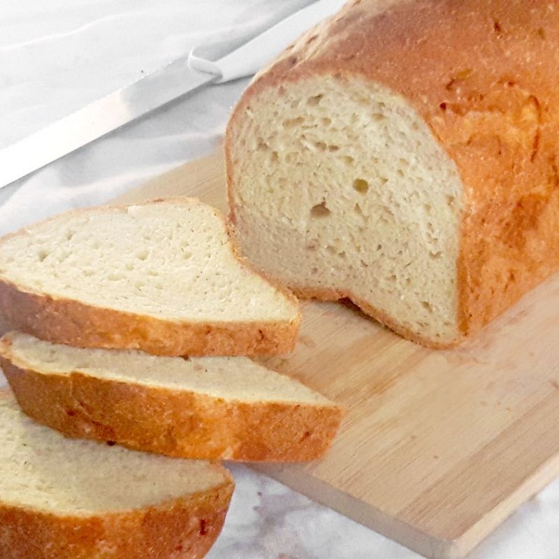 ¿Cómo cortar el pan de molde casero?