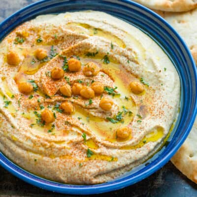 ¿Cómo se conserva el humus de garbanzo?