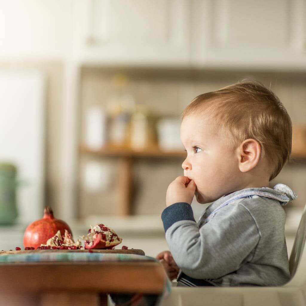 ¿Cuándo se le da la fruta a un bebé?