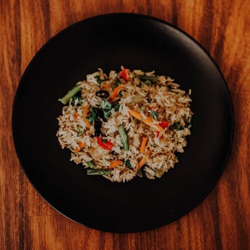 ¿Cuántas calorías tiene un plato de arroz con bogavante?