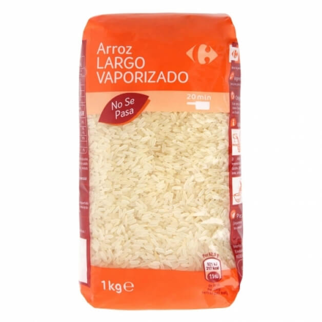 ¿Qué diferencia hay entre el arroz normal y el arroz vaporizado?