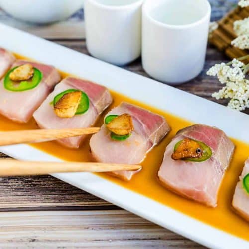 ¿Qué diferencia hay entre el carpaccio y el sashimi?