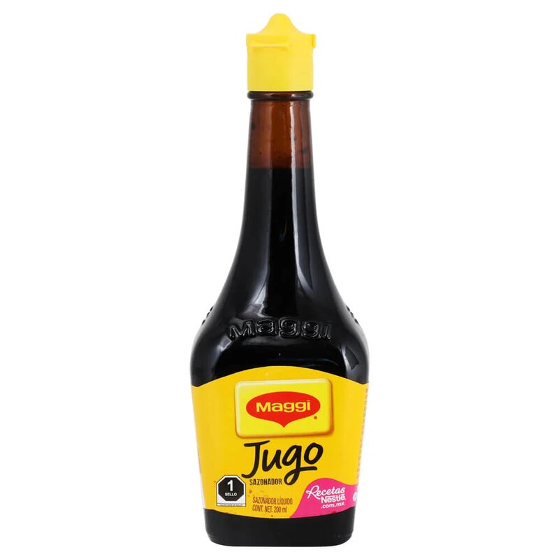 ¿Qué es el jugo Maggi y salsa de soya?