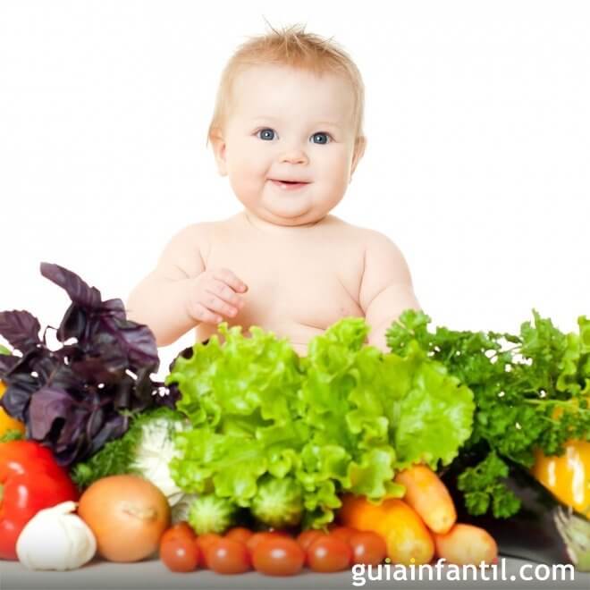 ¿Qué verduras es mejor para los bebés?