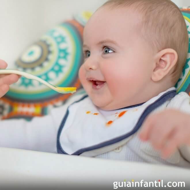 ¿Cuánto debe comer un bebé de 7 meses?