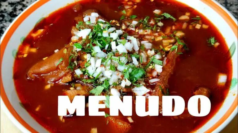 Receta para el menudo