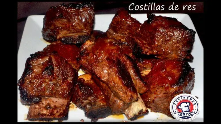 Costilla de res al horno