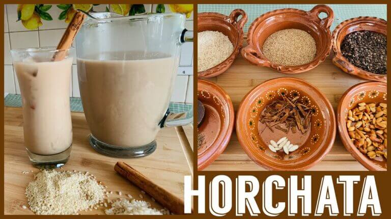 Como hacer horchata