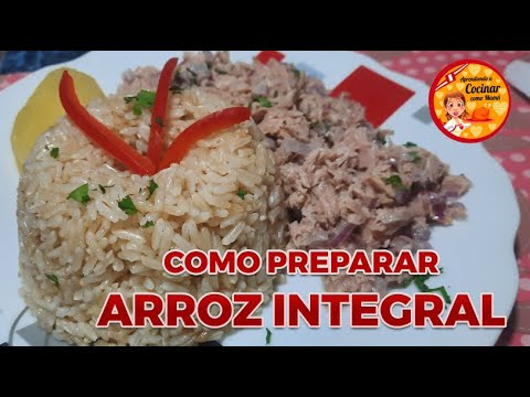 Como hacer arroz integral