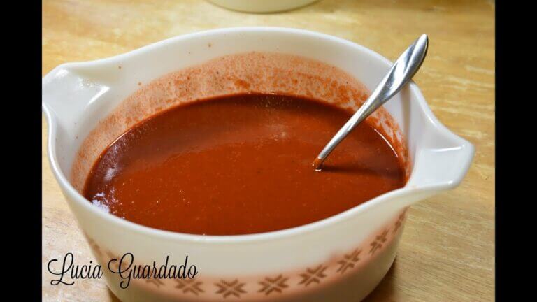 Enchiladas salsa roja