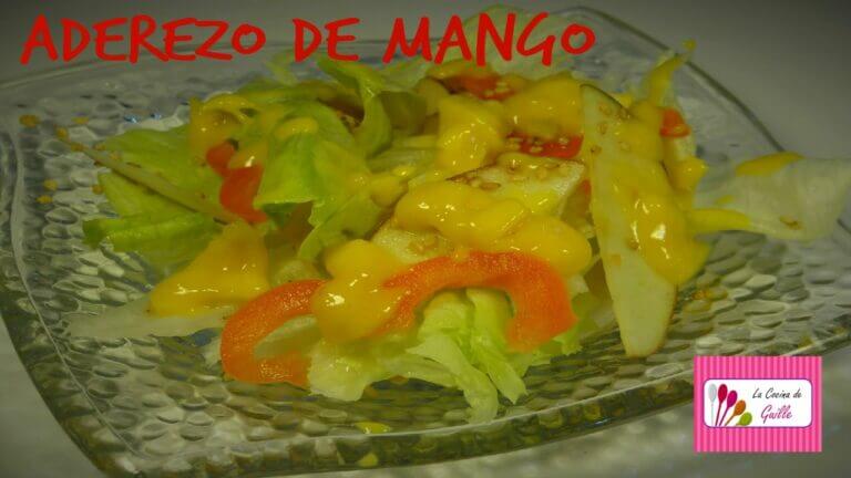Cómo se hace el aderezo de mango