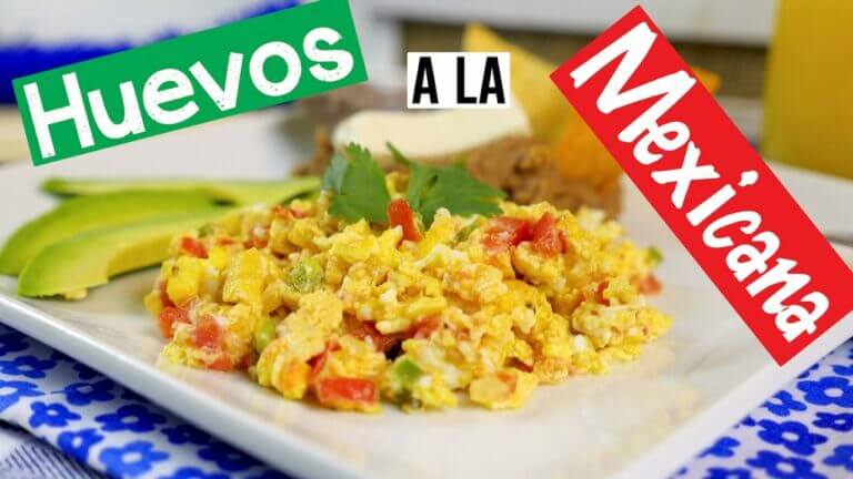 Huevos a la mexicana receta