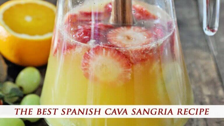 Sangria with cava
