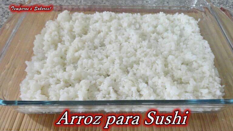 Como se hace arroz para sushi