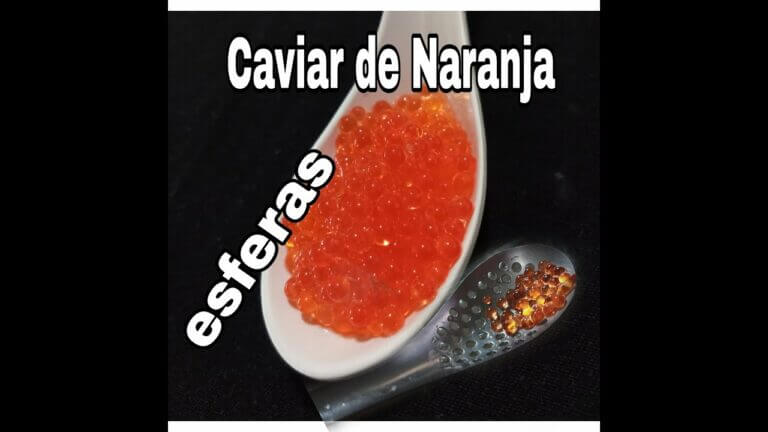 Caviar naranja