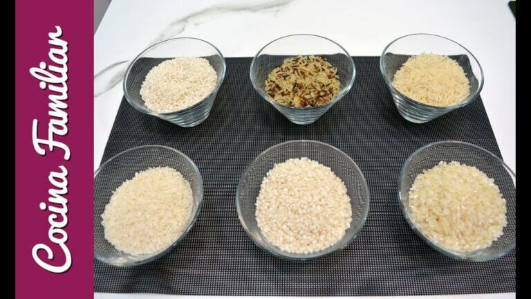 Diferencia entre arroz redondo y arroz bomba