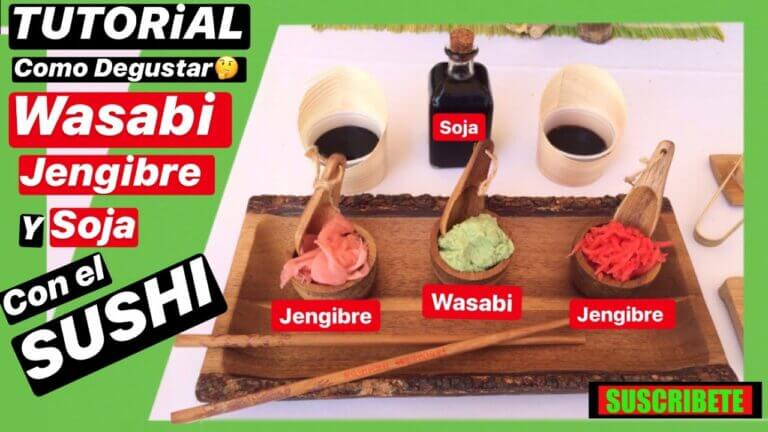 Como se come el wasabi