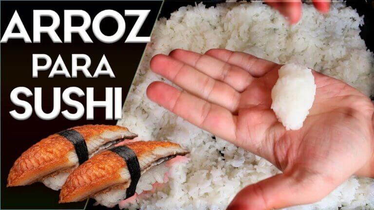 Cocer arroz de sushi