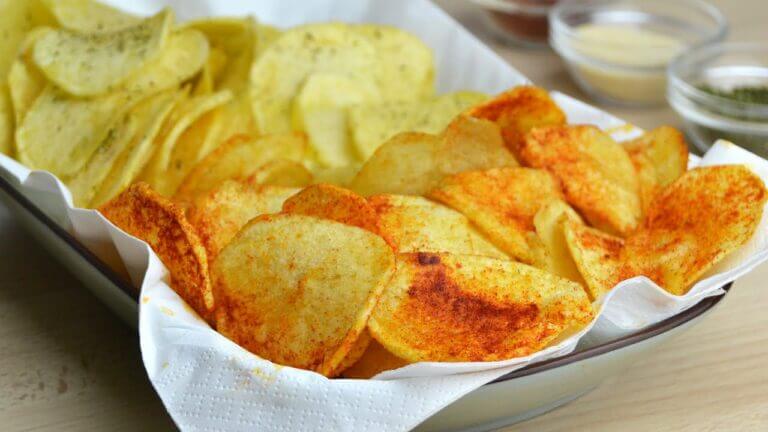 Patatas chips picantes
