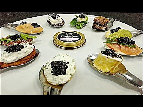 Comidas con caviar