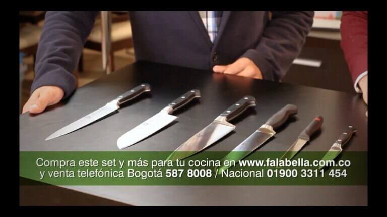 Tipo de cuchillos