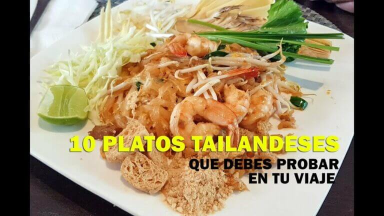 Platos tailandia